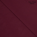 Fibre Mood – Tissu Eponge de Coton Nid d’Abeille « Elif » Uni Couleur Bordeaux 2.webp