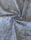 My Dress Made – Tissu Popeline de Coton à Rayures et Fleurs "Alyzée".webp