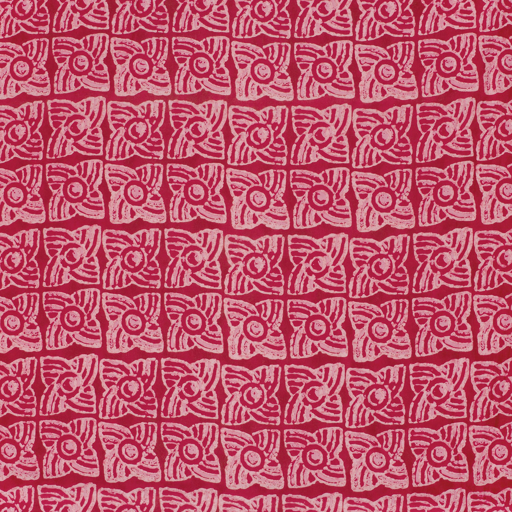 Sélection Coup de coudre – Tissu Batik de Coton « Fleur de Passion » Fuchsia 4.webp