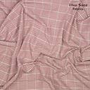 Fibre Mood – Tissu A Carreaux « Mireya » Bordeaux et Beige.webp