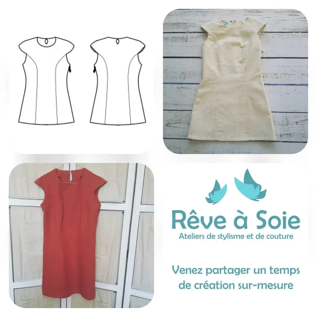 Christine Charles – Kit Couture Robe Yselda Couleur Bordeaux 3.webp