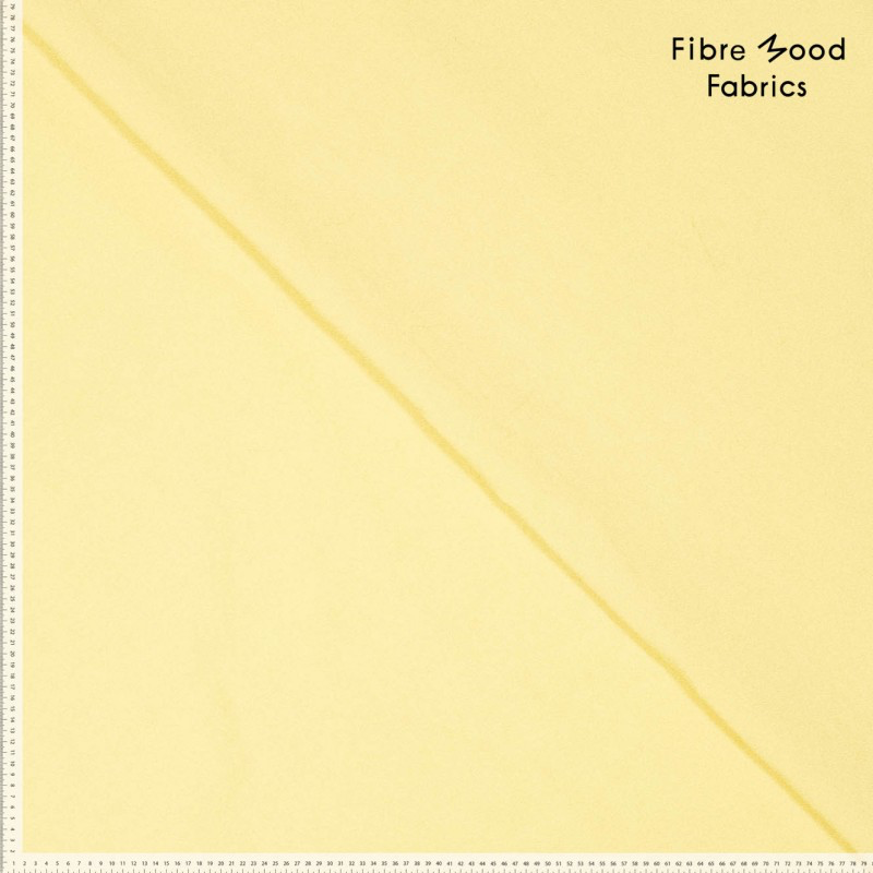 Fibre Mood – Tissu Nylon Imperméable pour Vêtements de Sport et Plein Air « Dyron » – Uni Jaune.webp