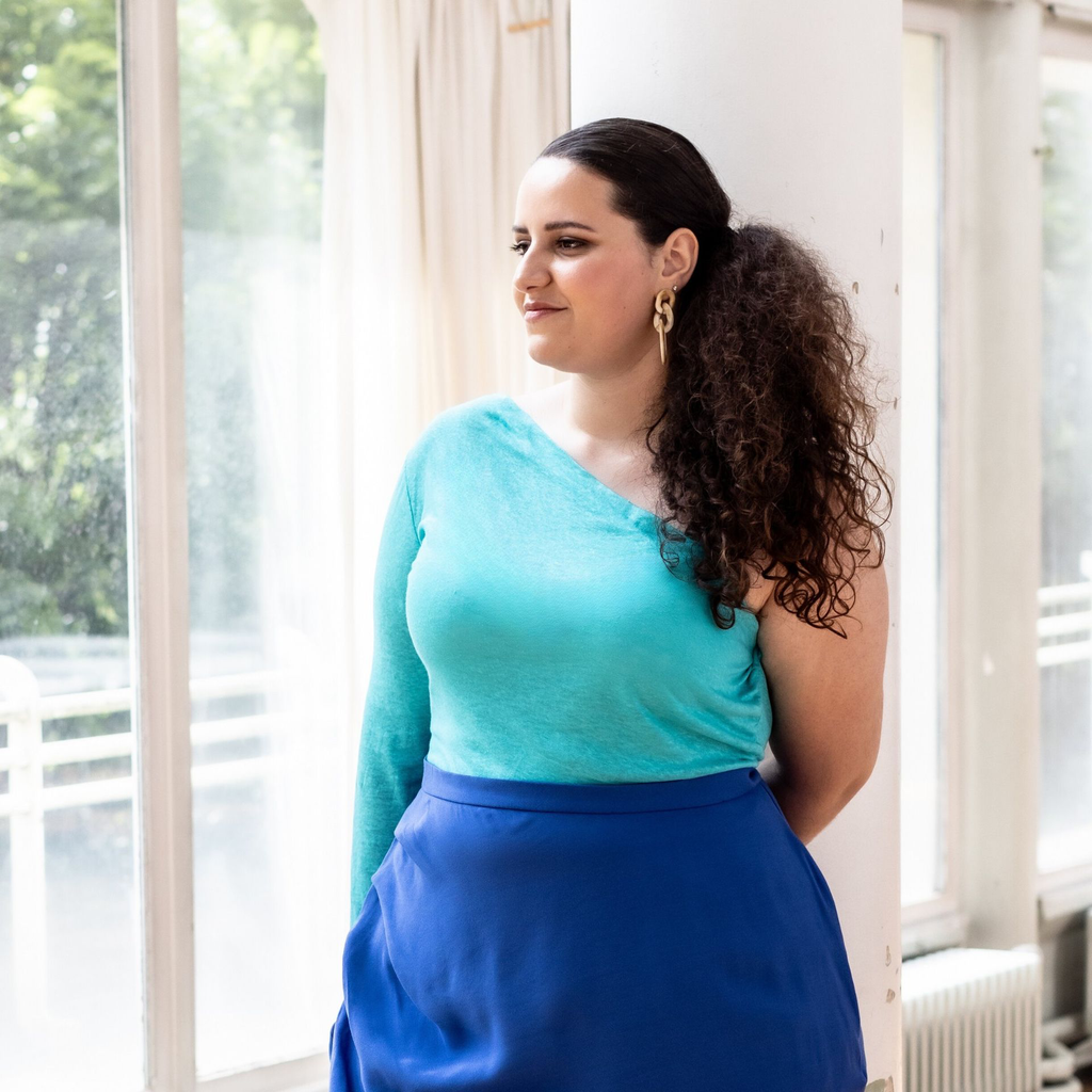 Notches_Patterns_Moriko_top_dress_one_shoulder_long_sleeve.webp