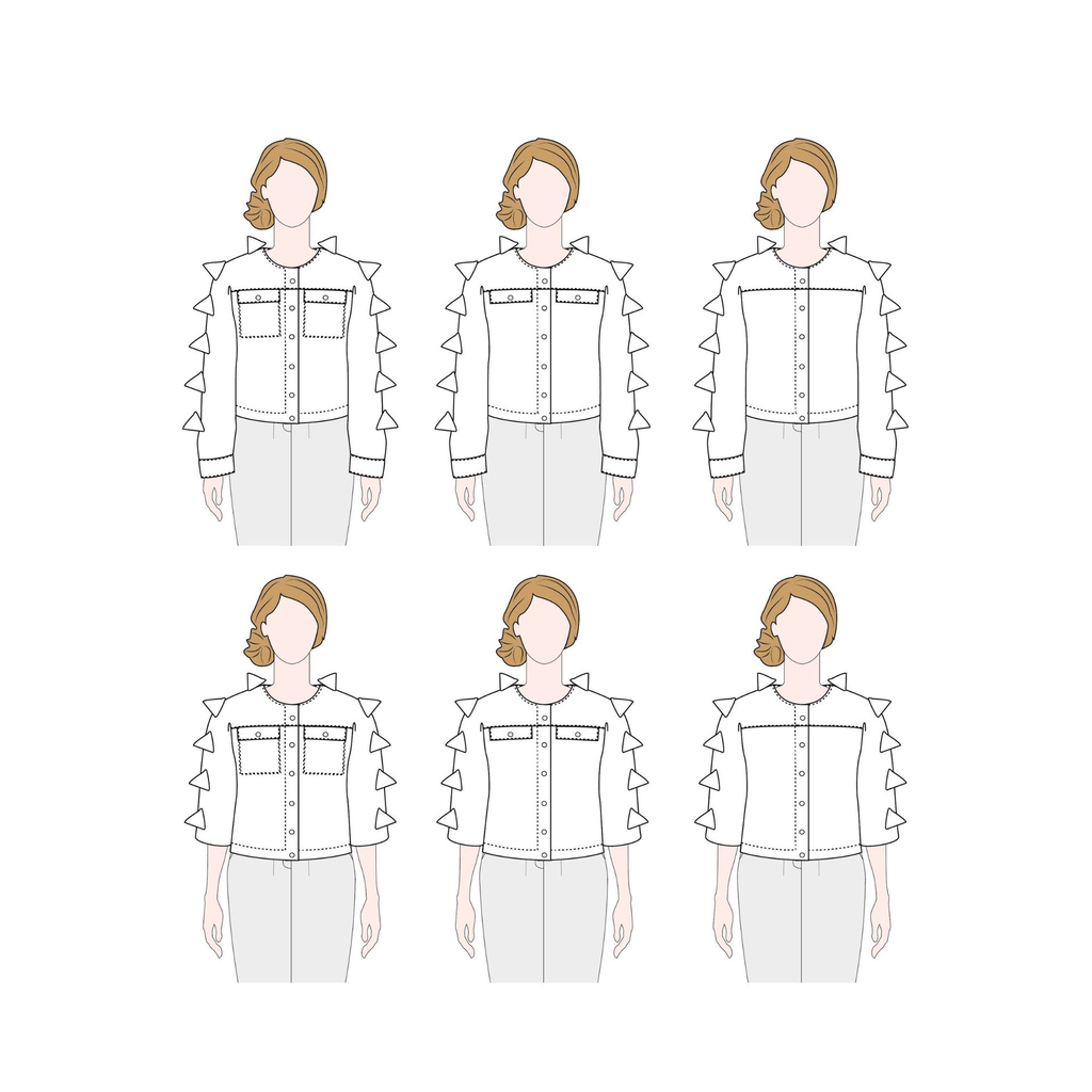 Notches - "Jenna" - Patron Pochette Veste Femme du 34 au 62 12.webp