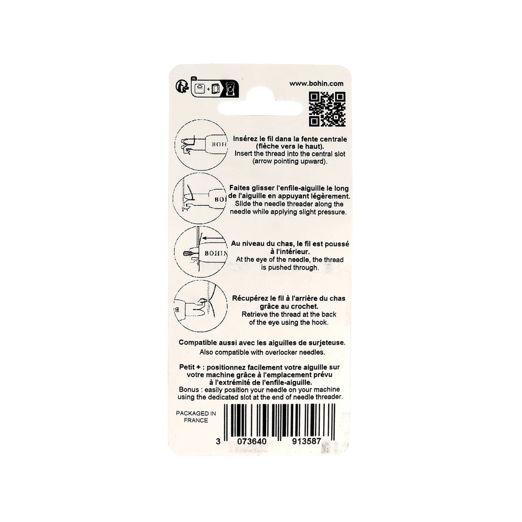 Bohin - Enfile Aiguilles Machine Rose Fuchsia 2.png.webp