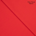 Fibre Mood – Tissu Crêpe Stretch « Yuna » Uni Couleur Rouge Coquelicot 3.webp