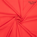 Fibre Mood - Tissu Popeline de Coton Lavé "Zafira" Uni Couleur Rouge Coquelicot 2.webp