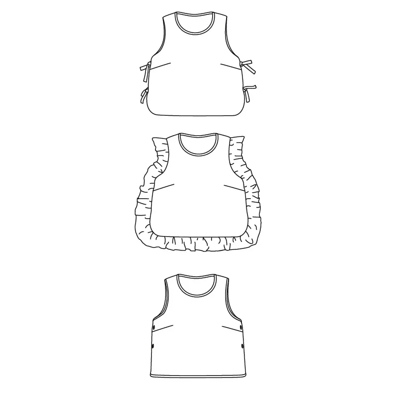 Ikatee - Patron Couture Femme Plastron et Pull sans manches "Brisbane" du 32 au 52 16.webp