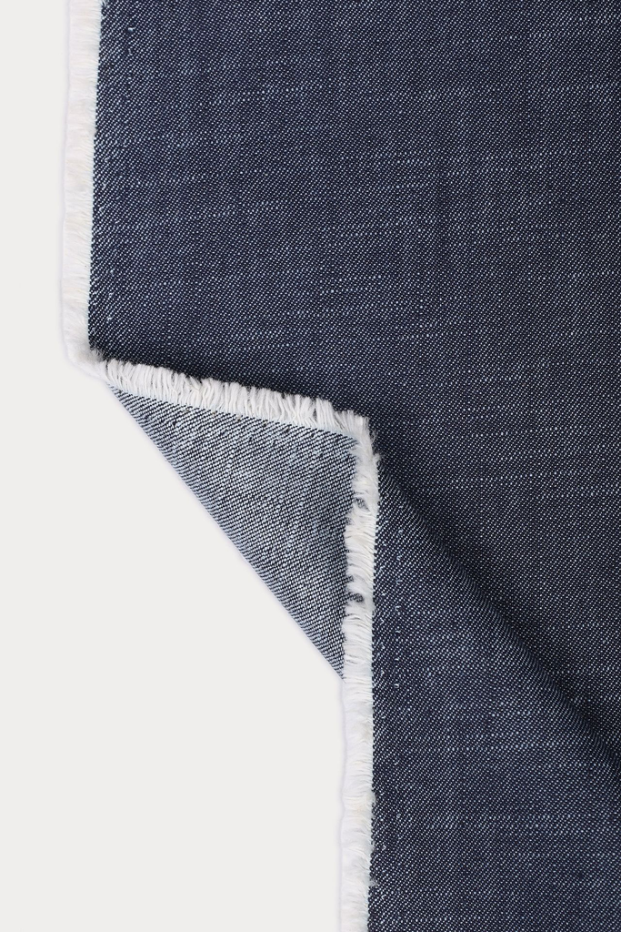 Atelier Brunette – Tissu Chambray Coton Tencel Deep Night 2.webp