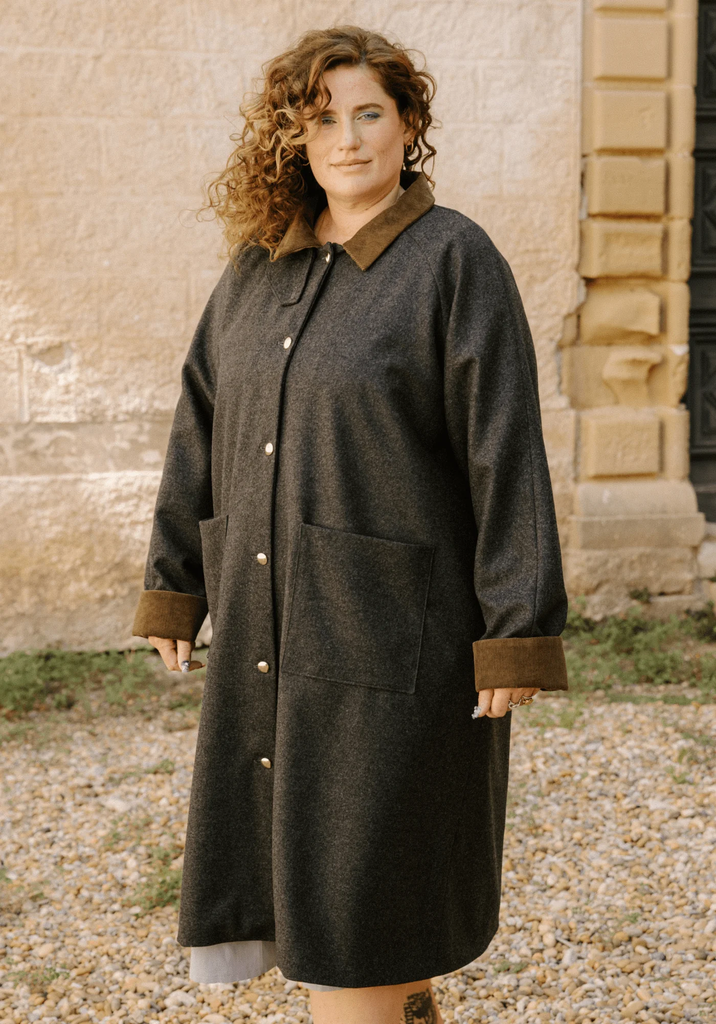 Maison Fauve "Roman" - Patron Couture Femme Pardessus du 34 au 52 8.png.webp