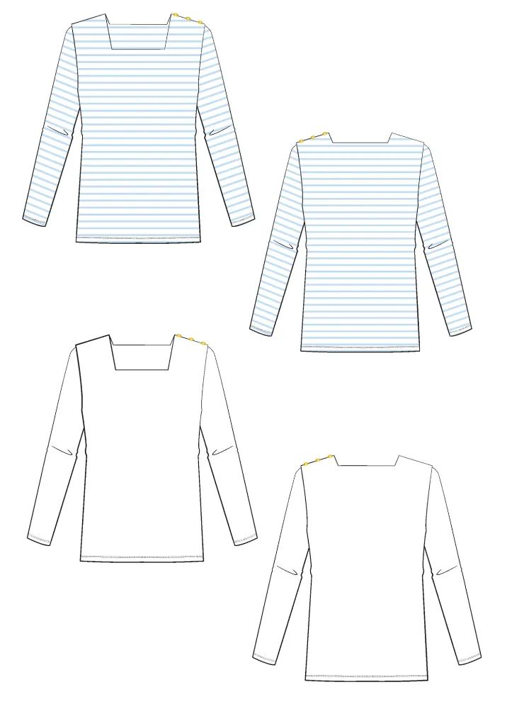 Maison Fauve "Pirate" - Patron Couture Femme Marinière du 34 au 52 1.png.webp
