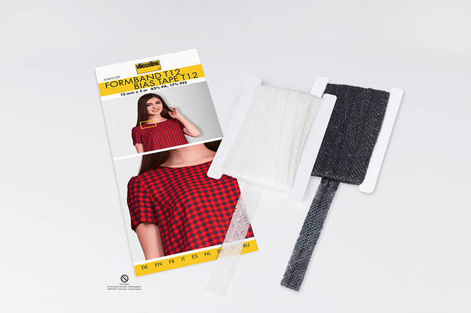 Vlieseline – Stabilmanche T12 - Bande thermocollante 12 mm  - 5 m .webp