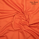 Fibre Mood - Tissu Sergé de Coton "Anette" Uni Couleur Brique  2.webp