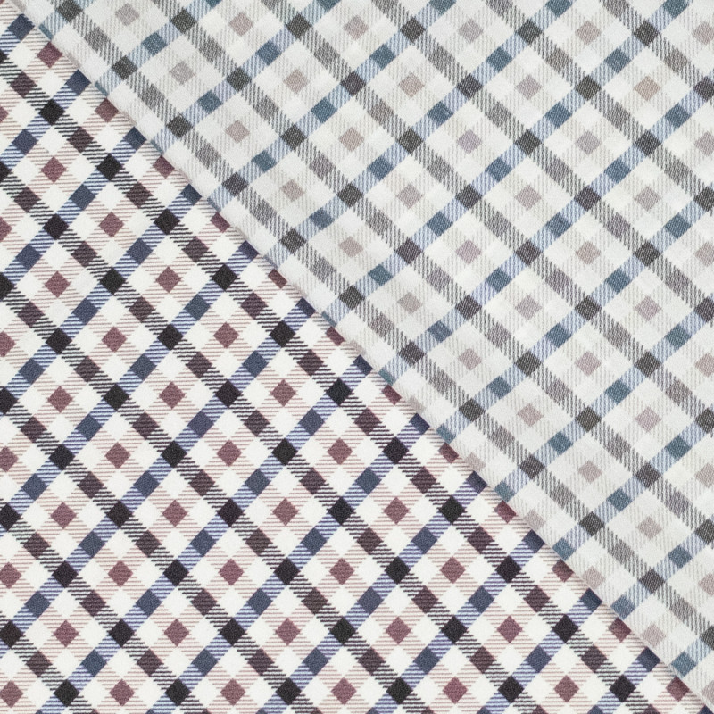 Fibre Mood – Tissu Trench à Carreaux "Ria" 2.webp