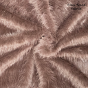 Fibre Mood – Tissu Fausse Fourrure "Marwi" Marron Foncé 3.webp