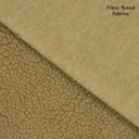 Fibre Mood - Tissu effet peau lainée "Jerom" Couleur Camel  3.webp