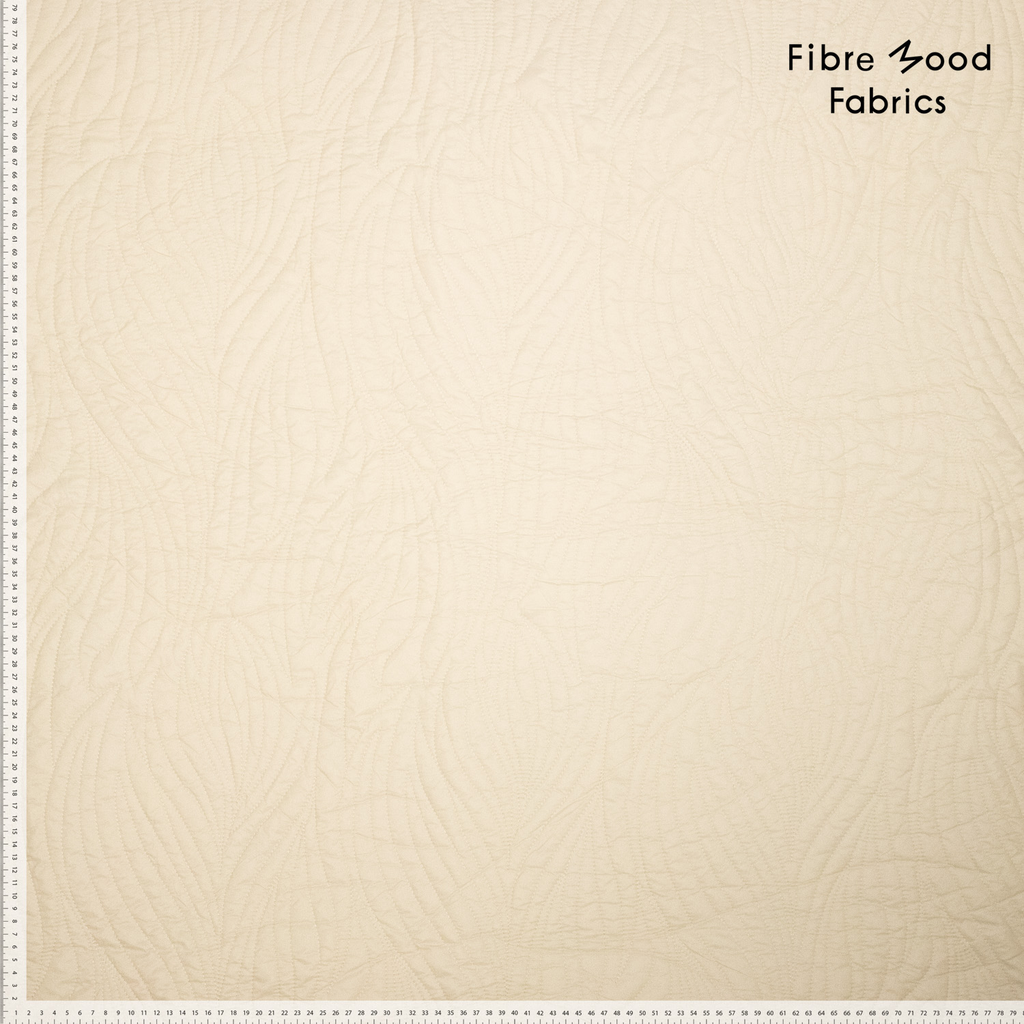 Fibre Mood - Tissu Matelassé "Marwi" Blanc Crème 3.webp