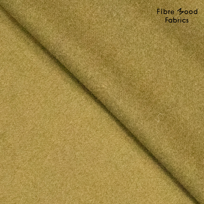 Fibre Mood - Tissu Lainage Gratté Ultra-Doux "Mingus" Couleur Kaki 3.webp