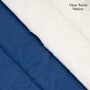 Fibre Mood - Tissu Matelassé Imperméable "Boaz" Bleu  .webp