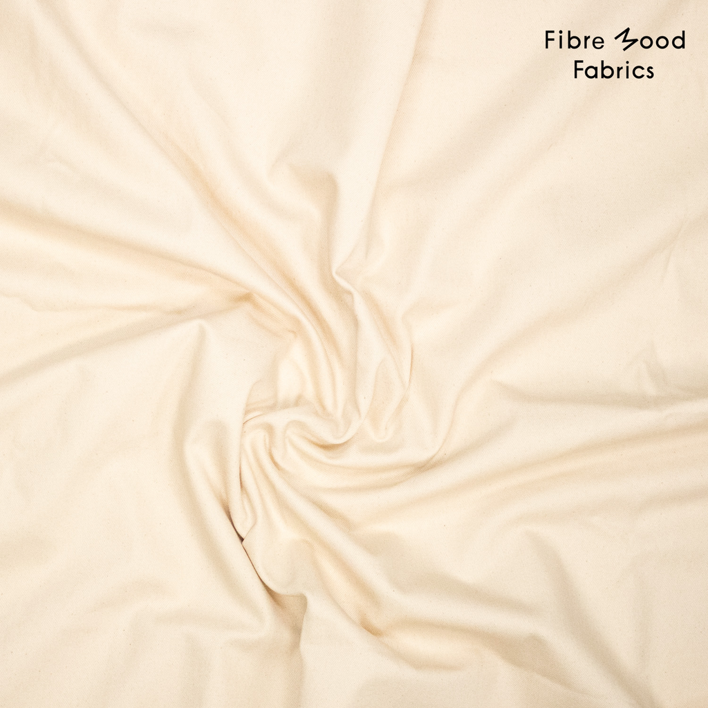 Fibre Mood – Tissu Denim Lourd Lavé "Elof" Couleur Blanc Cassé 3.webp