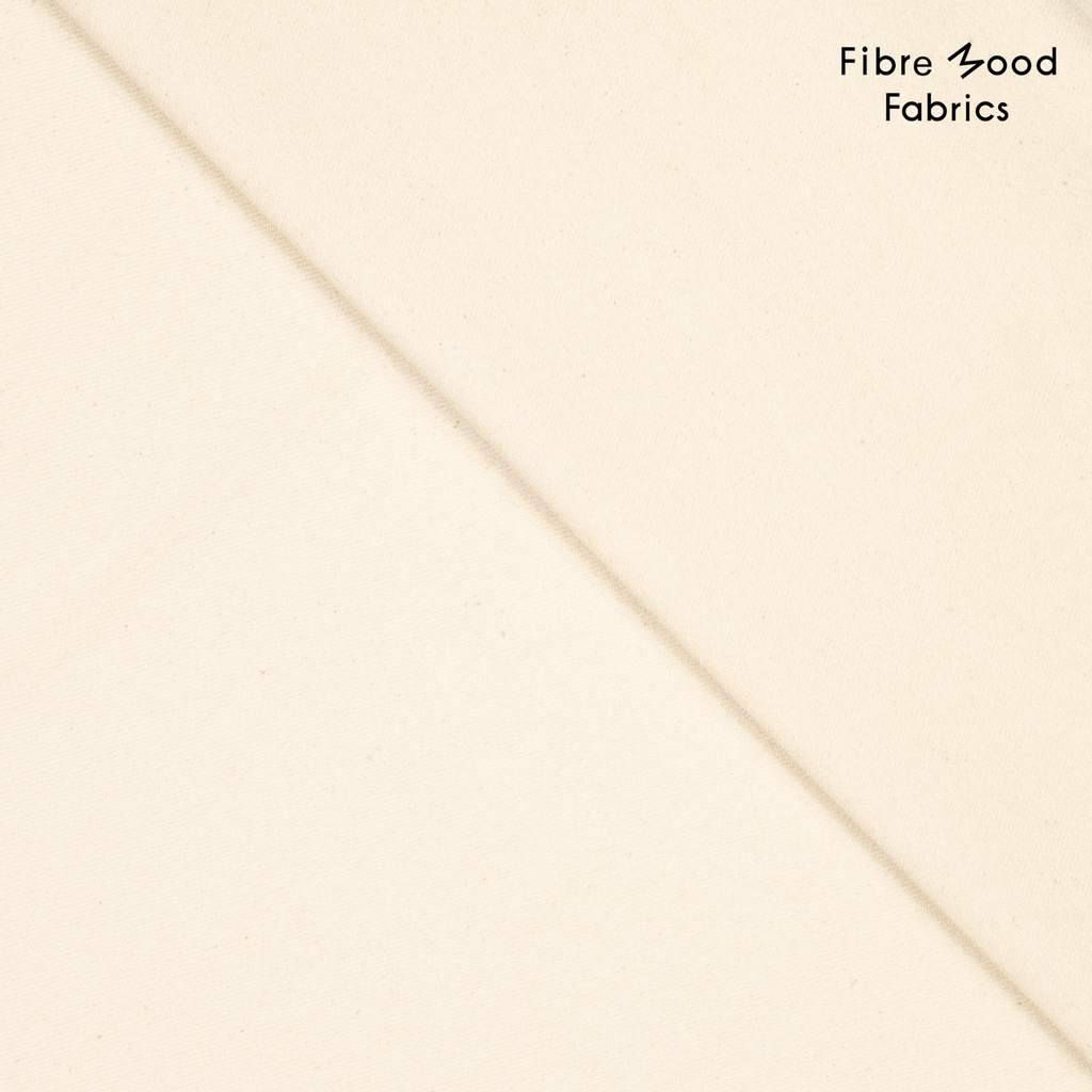 Fibre Mood – Tissu Denim Lourd Lavé "Elof" Couleur Blanc Cassé 2.webp