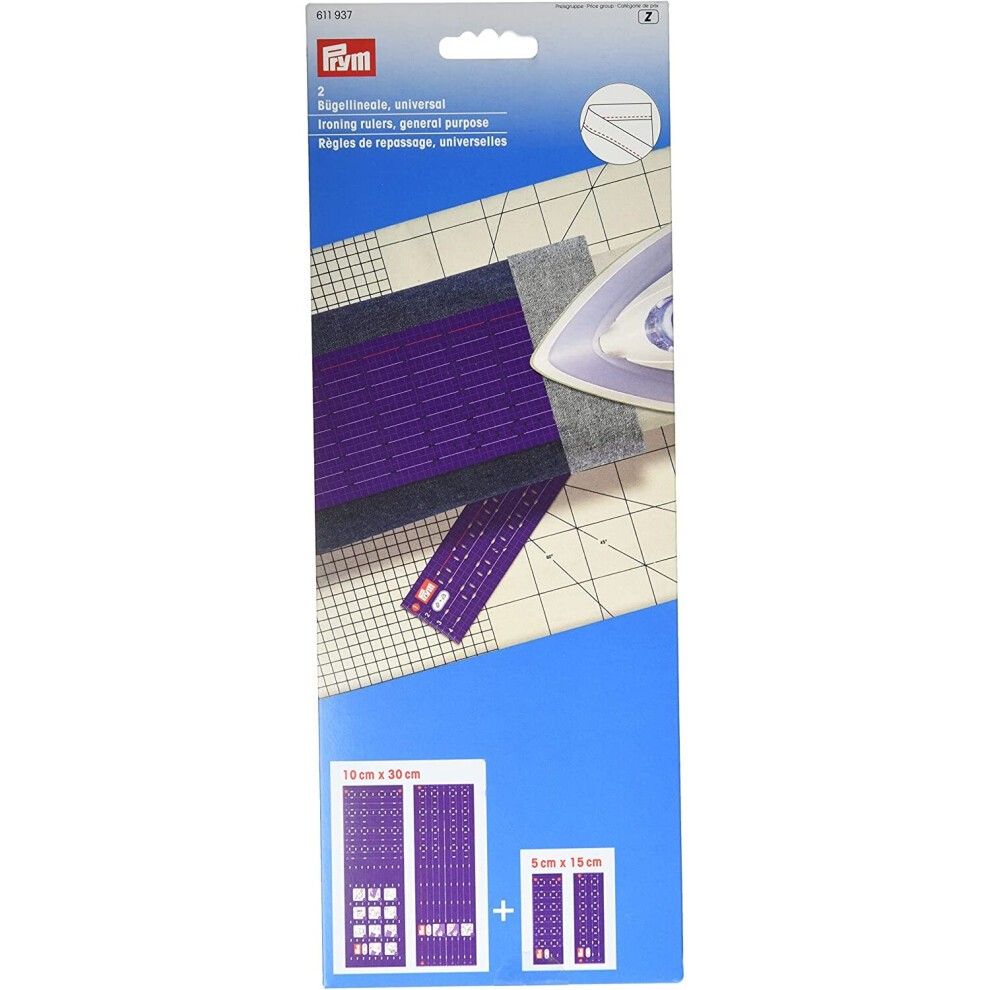 [611937] Prym – Set 2 Règles de Repassage Universelles