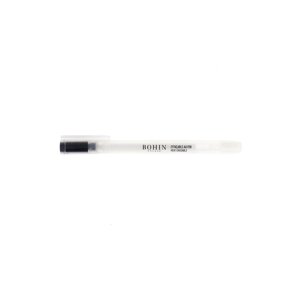 Bohin "Kekalor" - Stylo Effaçable au Fer à Repasser Couleur Blanc