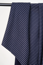 Atelier Brunette - Tissu "Denim Stripes Indigo" - 10 cm