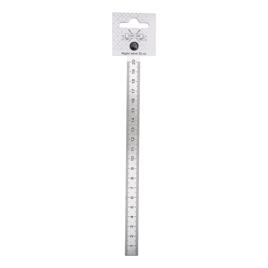 [1000RM20] Sélection Coup de Coudre - Reglette inox 20 cm