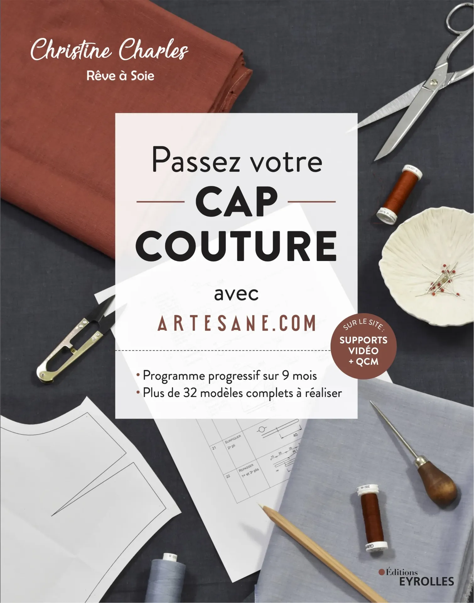 Christine Charles – Passez votre CAP couture avec Artesane.com