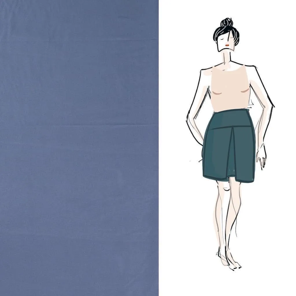 Christine Charles – Kit Couture Jupe Ambrosia Couleur Bleu Denim