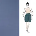 Christine Charles – Kit Couture Jupe Ambrosia Couleur Bleu Denim