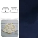 Christine Charles – Kit Couture Short Jillian Couleur Bleu Marine