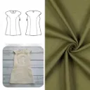 Christine Charles – Kit Couture Robe Yselda Couleur Kaki