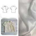 Christine Charles – Kit Couture Top Raglan Ismérie Couleur Blanc