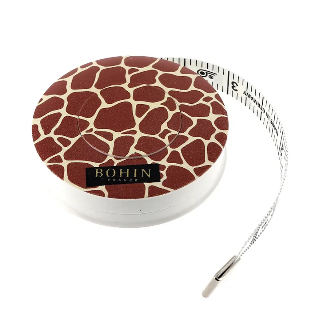 [99010] Bohin « Léopard » – Mètre Enrouleur (150 cm)