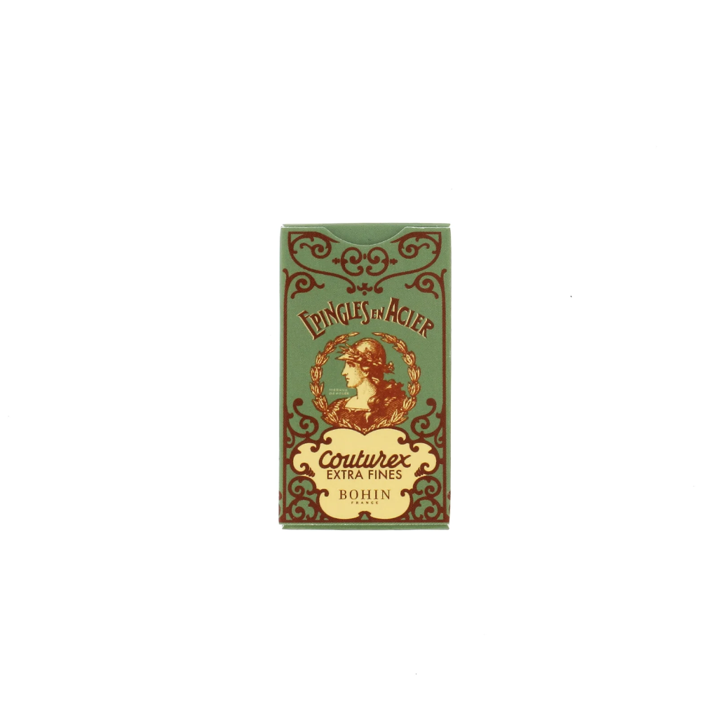 Bohin – Boîte D'Épingles « Couturex » Extra-fines Collection Vintage - Vert