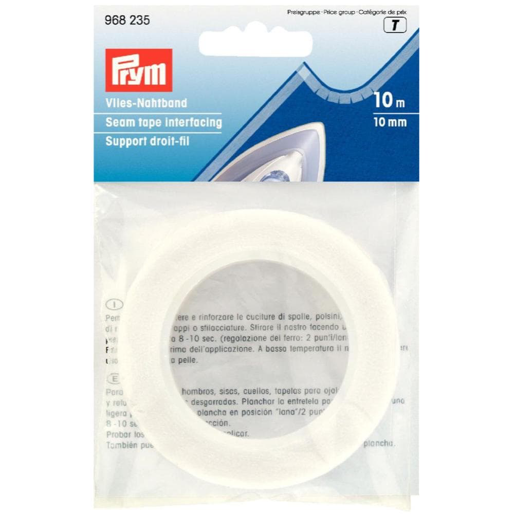 Prym – Support Droit Fil Thermocollant (10 mm x 10 m)
