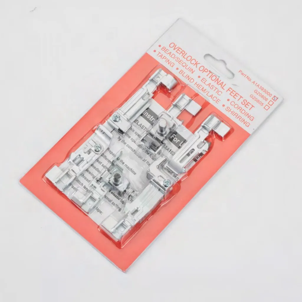 [40134119] JUKI - Kit de 6 Pieds pour Surjeteuses MO-50 et MO- 80CB