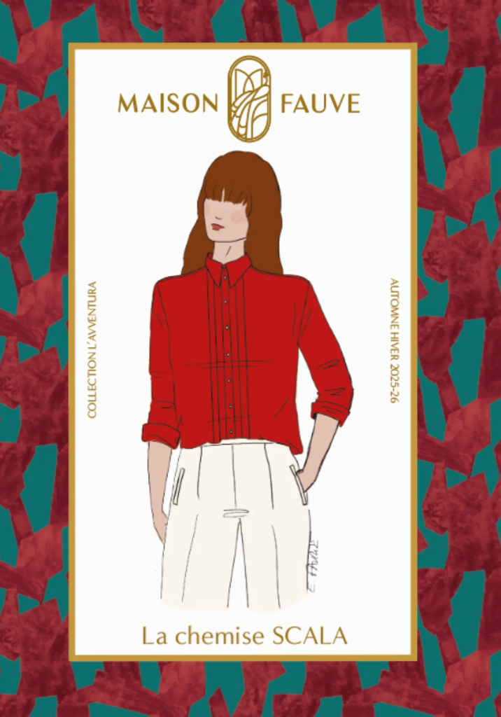 Maison Fauve – Patron Couture Femme Chemise « Scala » du 34 au 52