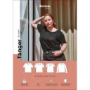 Ikatee - Patron Couture Femme Tee-shirt "Tanger" du 32 au 52