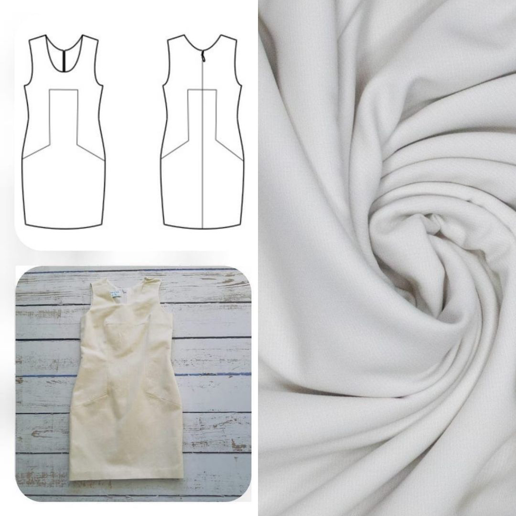 Christine Charles – Kit Couture Robe Catalina Couleur Gris Perle