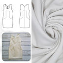 Christine Charles – Kit Couture Robe Catalina Couleur Gris Perle
