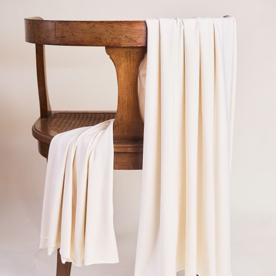 Atelier Brunette – Tissu Jersey Modal Off White - 10 cm