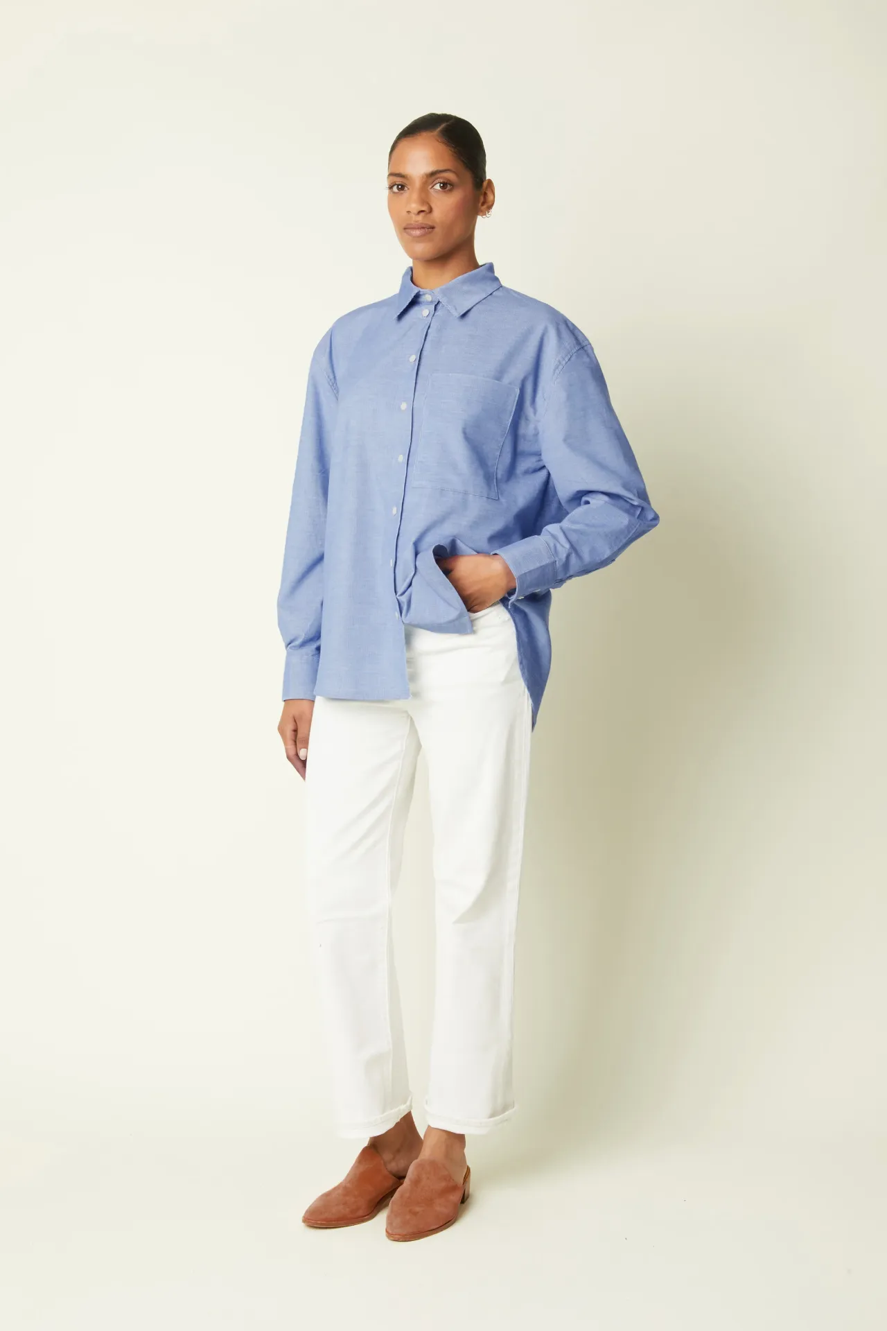 Atelier Brunette "LA Chemise Boyish" – Patron Couture Femme Chemise du 34 au 50