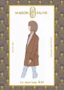 Maison Fauve "Ray" - Patron Couture Femme Manteau du 34 au 52