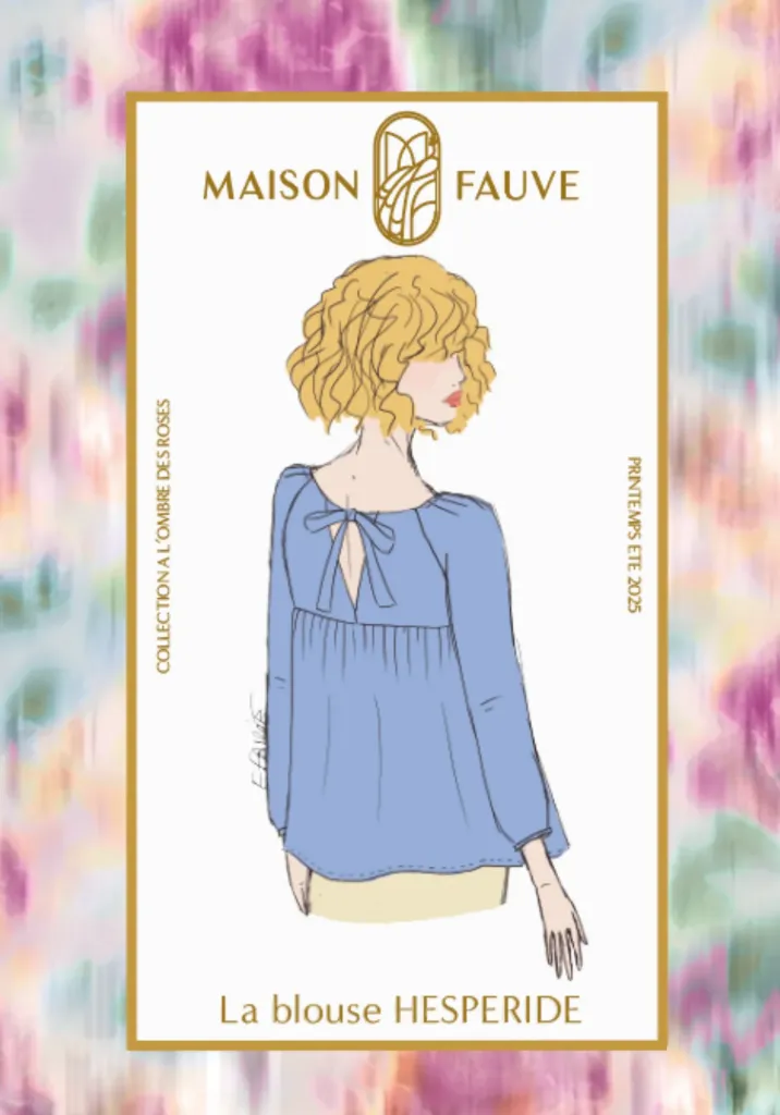 Maison Fauve "Hespéride" - Patron Couture Femme Blouse ou Robe du 34 au 52