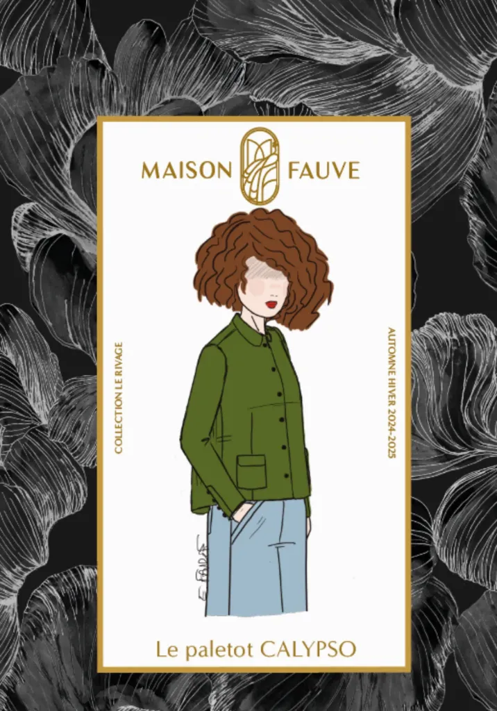 Maison Fauve "Calypso" - Patron Couture Femme Paletot du 34 au 52