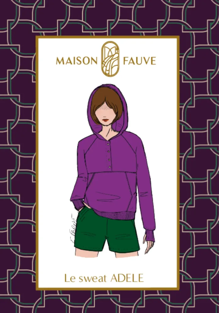 [Adèle] Maison Fauve "Adèle" - Patron Couture Femme Sweat du 34 au 52