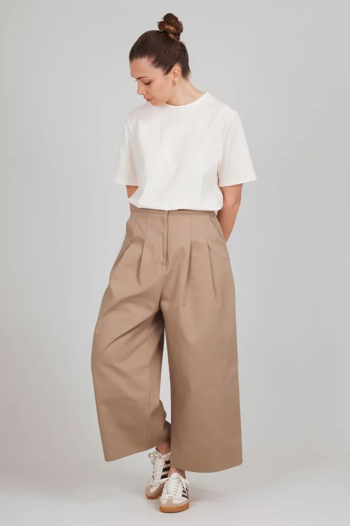[Harmonie] I Am Patterns "Harmonie" – Patron Couture Femme Pantalon, Jupe Culotte ou Short Taille Haute du 36 au 46